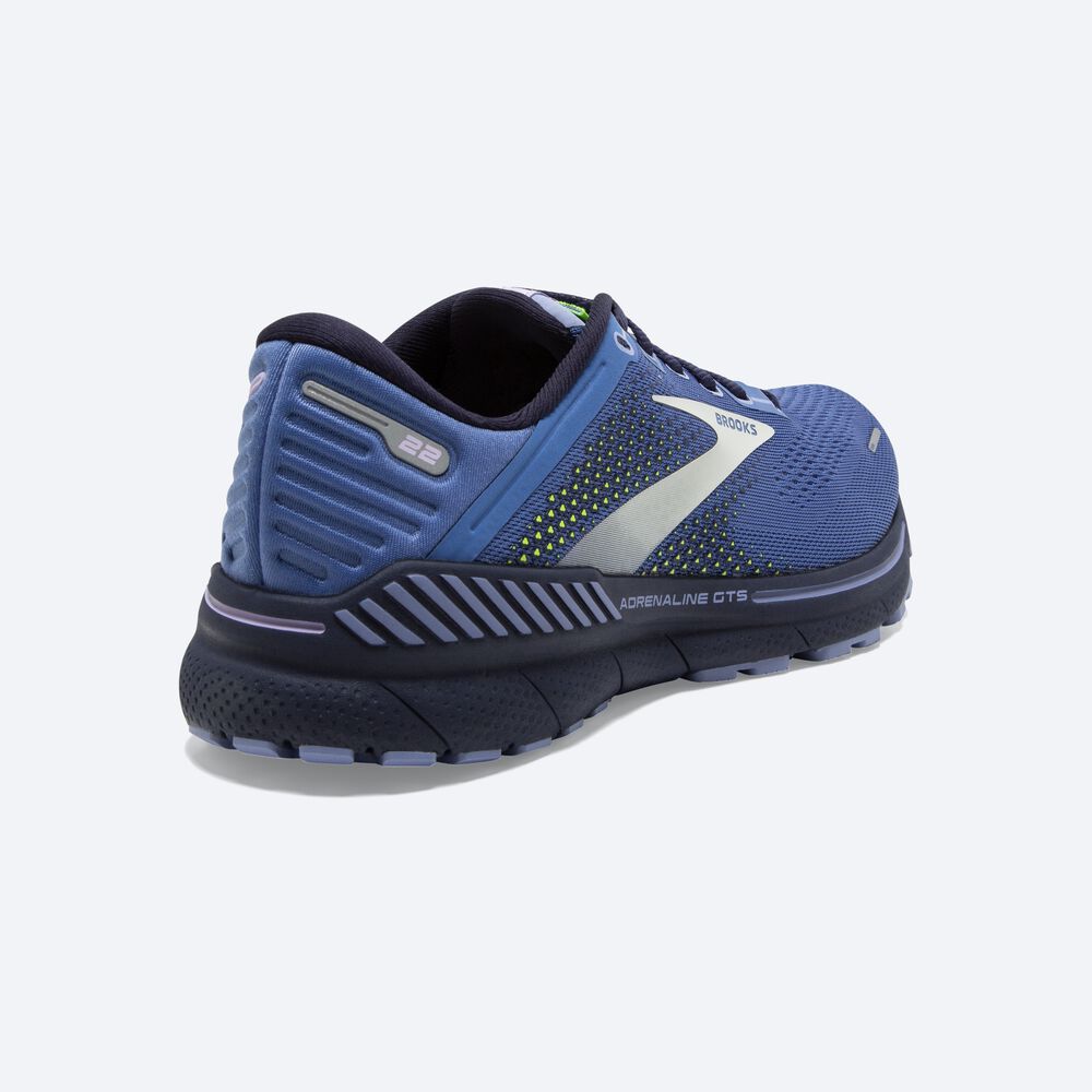 Zapatillas Running Brooks Adrenaline GTS 22 Mujer Azules/Moradas | CR50876