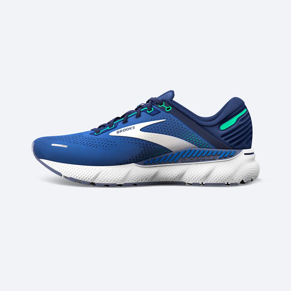 Zapatillas Running Brooks Adrenaline GTS 22 Hombre Azules/Verde | CR52786