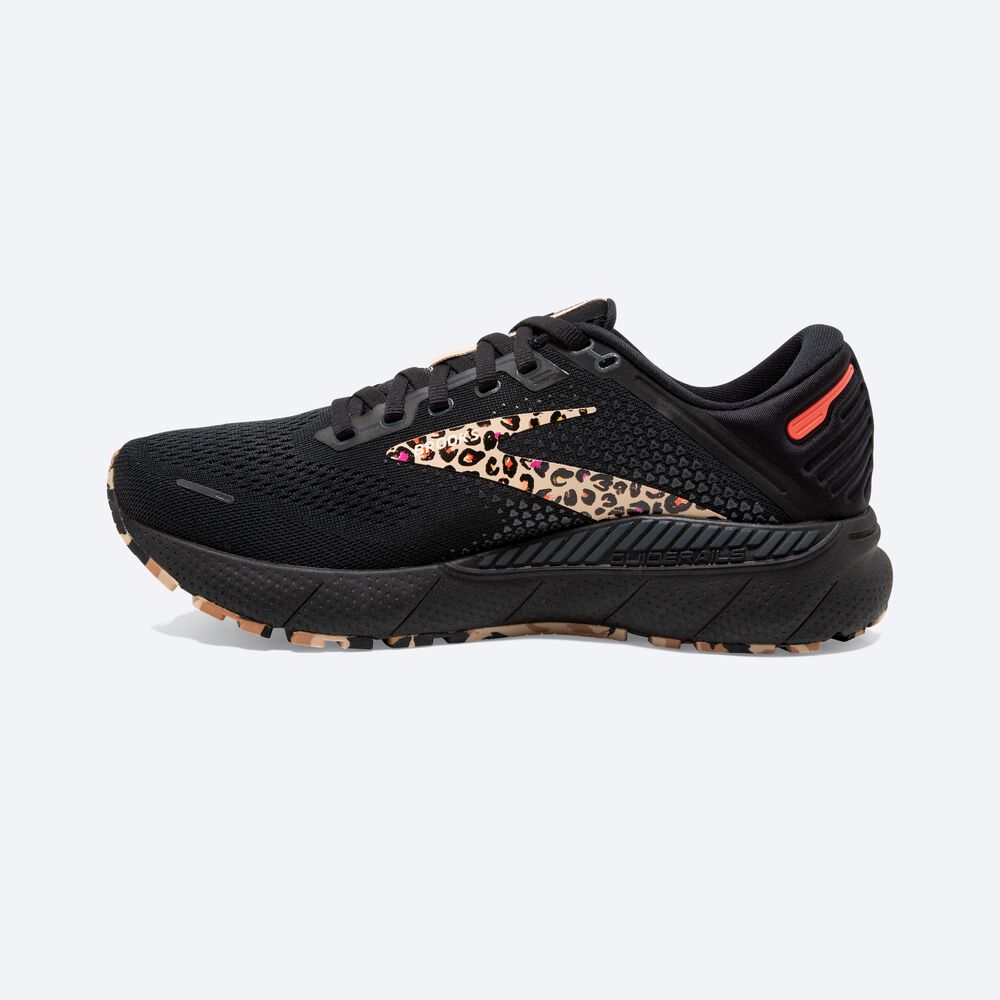 Zapatillas Running Brooks Adrenaline GTS 22 Mujer Negras | CR69438