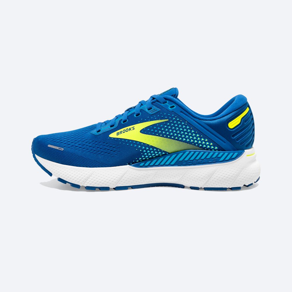 Zapatillas Running Brooks Adrenaline GTS 22 Hombre Azules/Blancas | CR74580