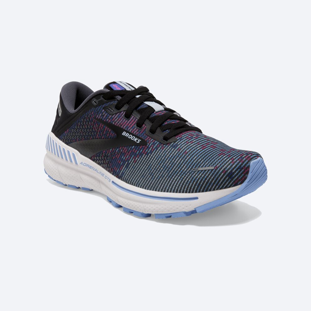 Zapatillas Running Brooks Adrenaline GTS 22 Mujer Lavanda/Negras/Gris | CR76294