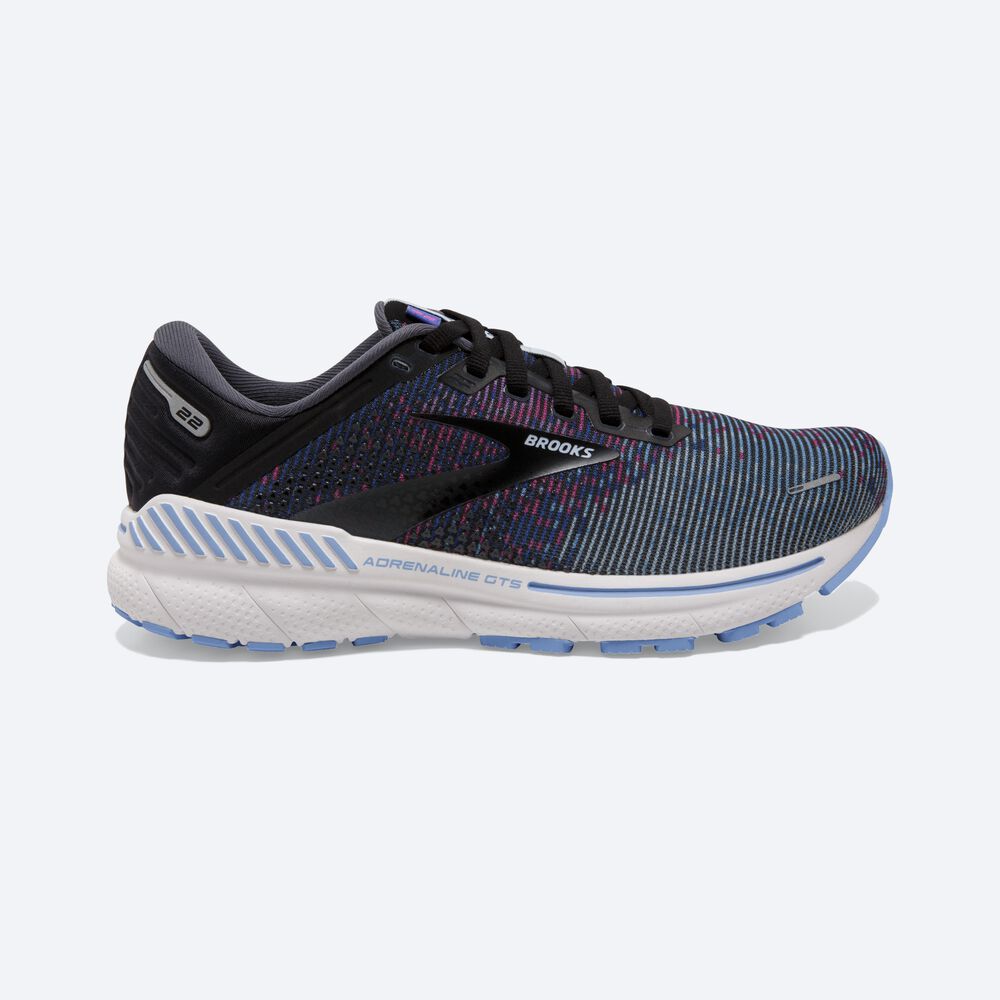 Zapatillas Running Brooks Adrenaline GTS 22 Mujer Lavanda/Negras/Gris | CR76294