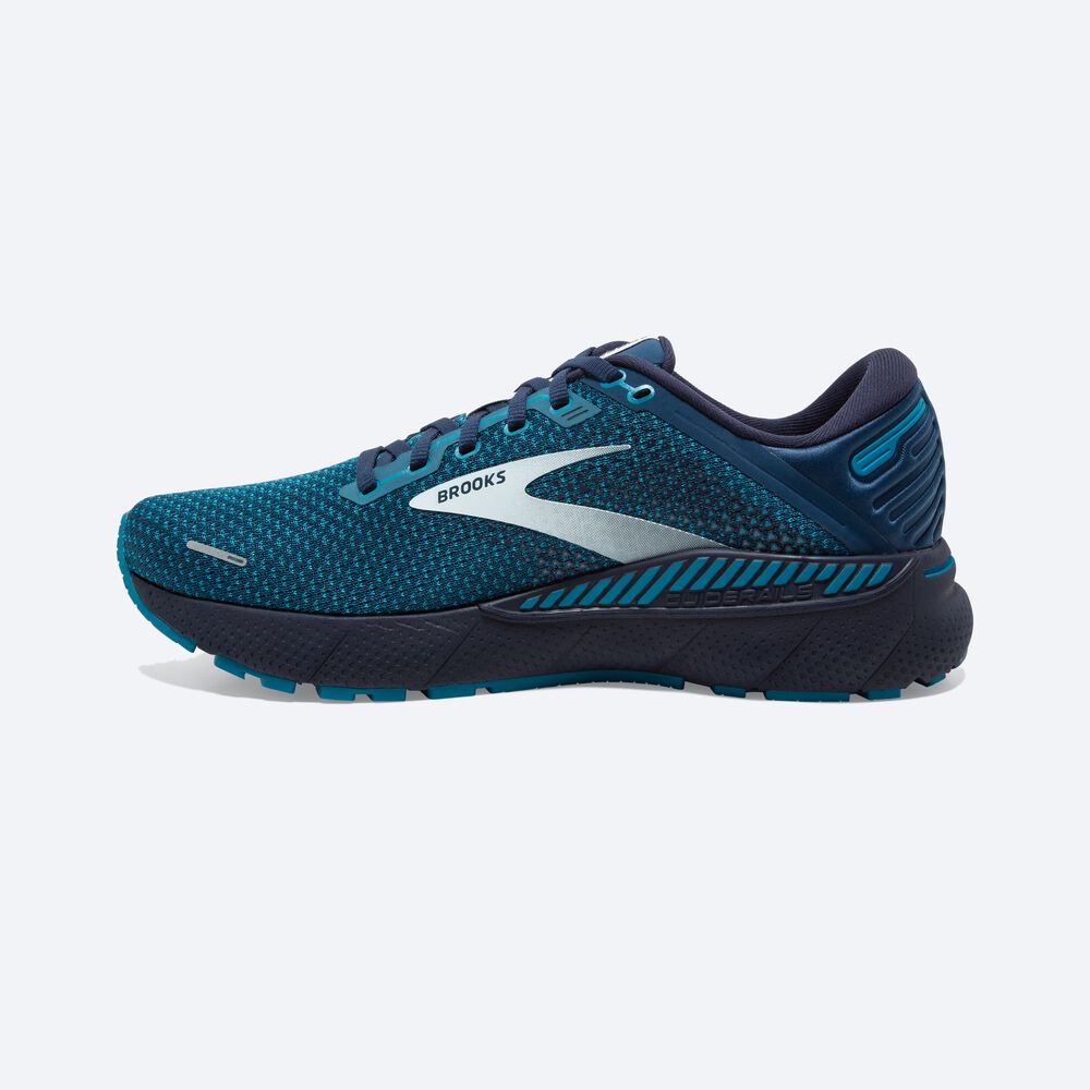 Zapatillas Running Brooks Adrenaline GTS 22 Hombre Marrones/Turquesa/Gris | CR89642