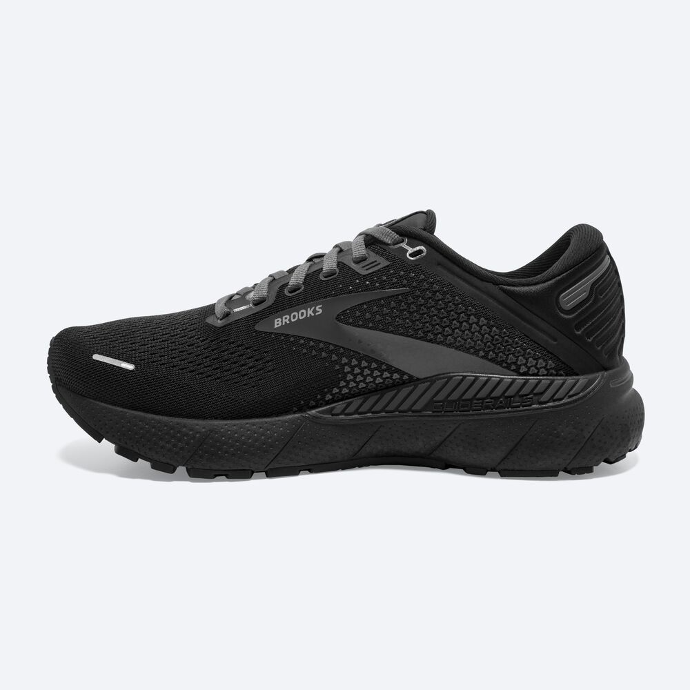 Zapatillas Running Brooks Adrenaline GTS 22 Mujer Negras | CR91035