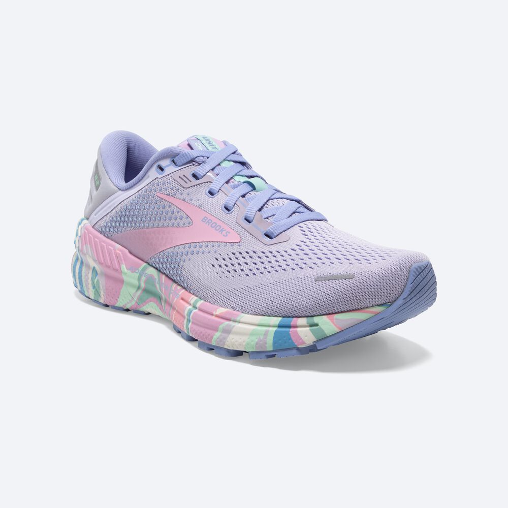 Zapatillas Running Brooks Adrenaline GTS 22 Mujer Moradas | CR91573