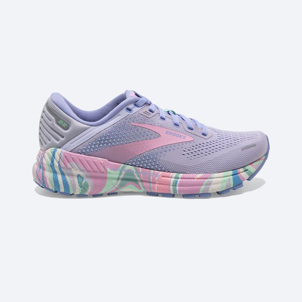 Zapatillas Running Brooks Adrenaline GTS 22 Mujer Moradas | CR91573