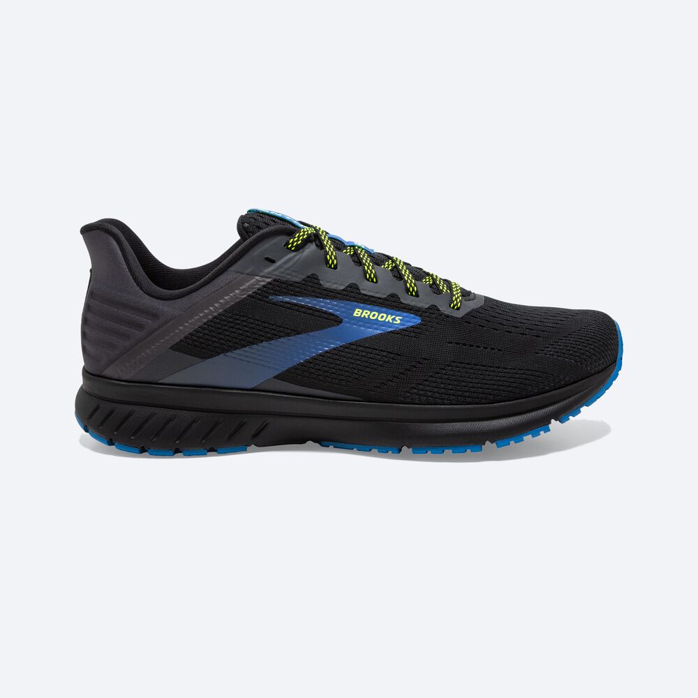 Zapatillas Running Brooks Anthem 5 Hombre Negras/Azules | CR24106