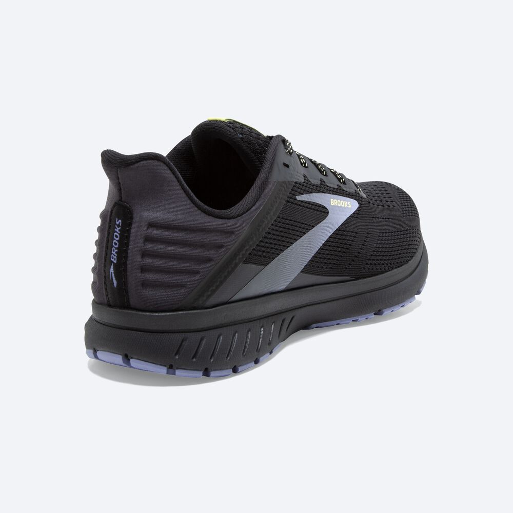 Zapatillas Running Brooks Anthem 5 Mujer Negras/Moradas | CR86792