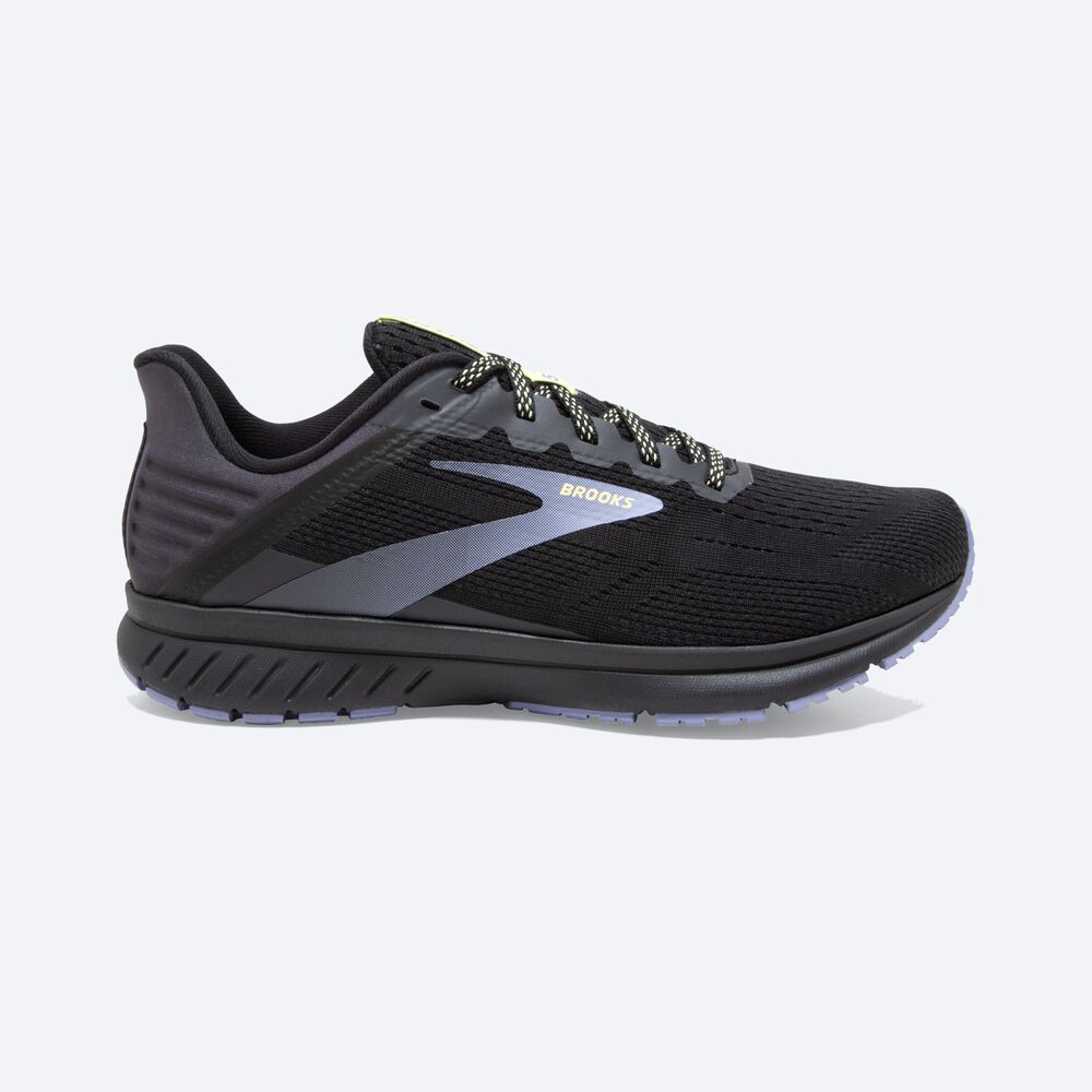 Zapatillas Running Brooks Anthem 5 Mujer Negras/Moradas | CR86792