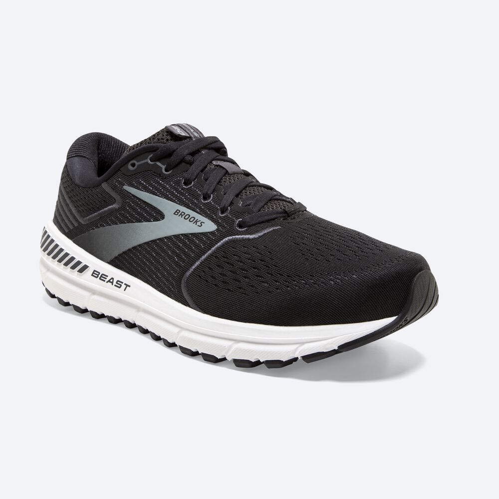 Zapatillas Running Brooks Beast '20 Hombre Negras/Gris | CR37912