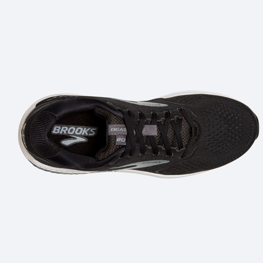 Zapatillas Running Brooks Beast '20 Hombre Negras/Gris | CR37912