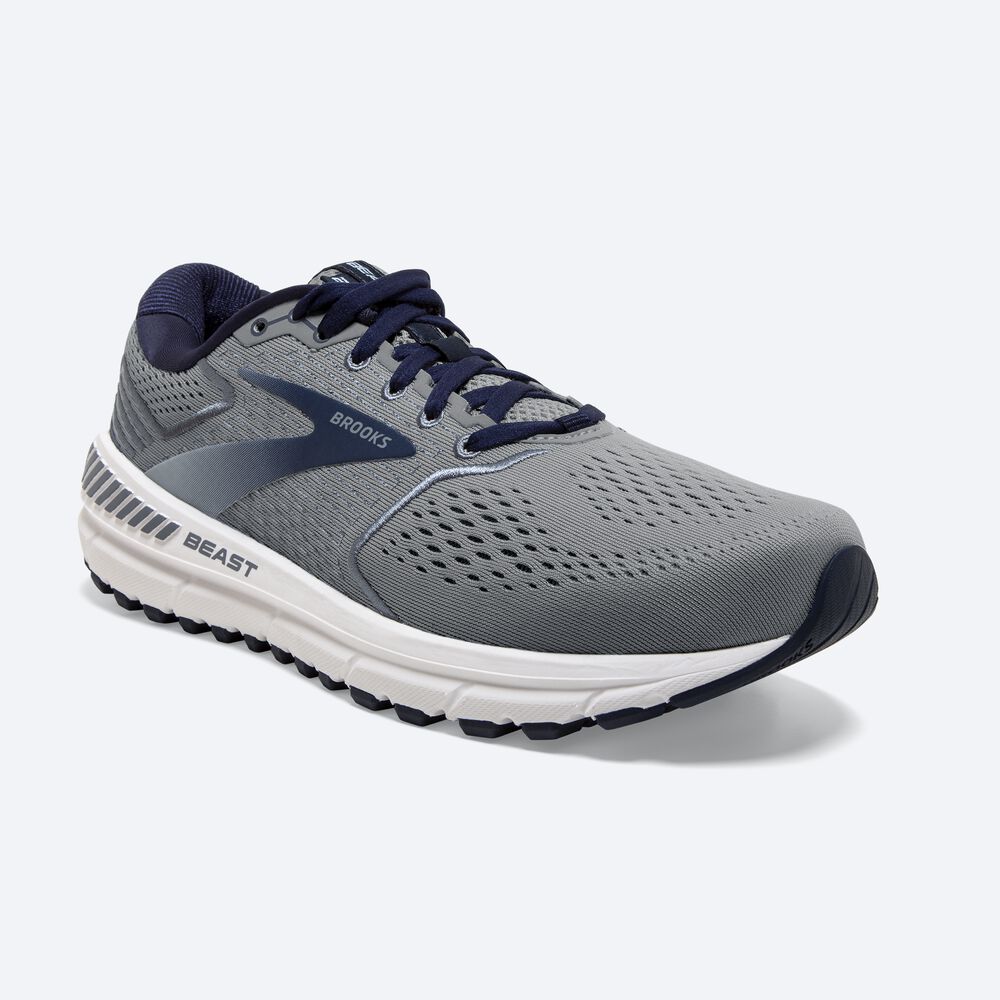 Zapatillas Running Brooks Beast '20 Hombre Azules/Gris/Azul Marino | CR61043