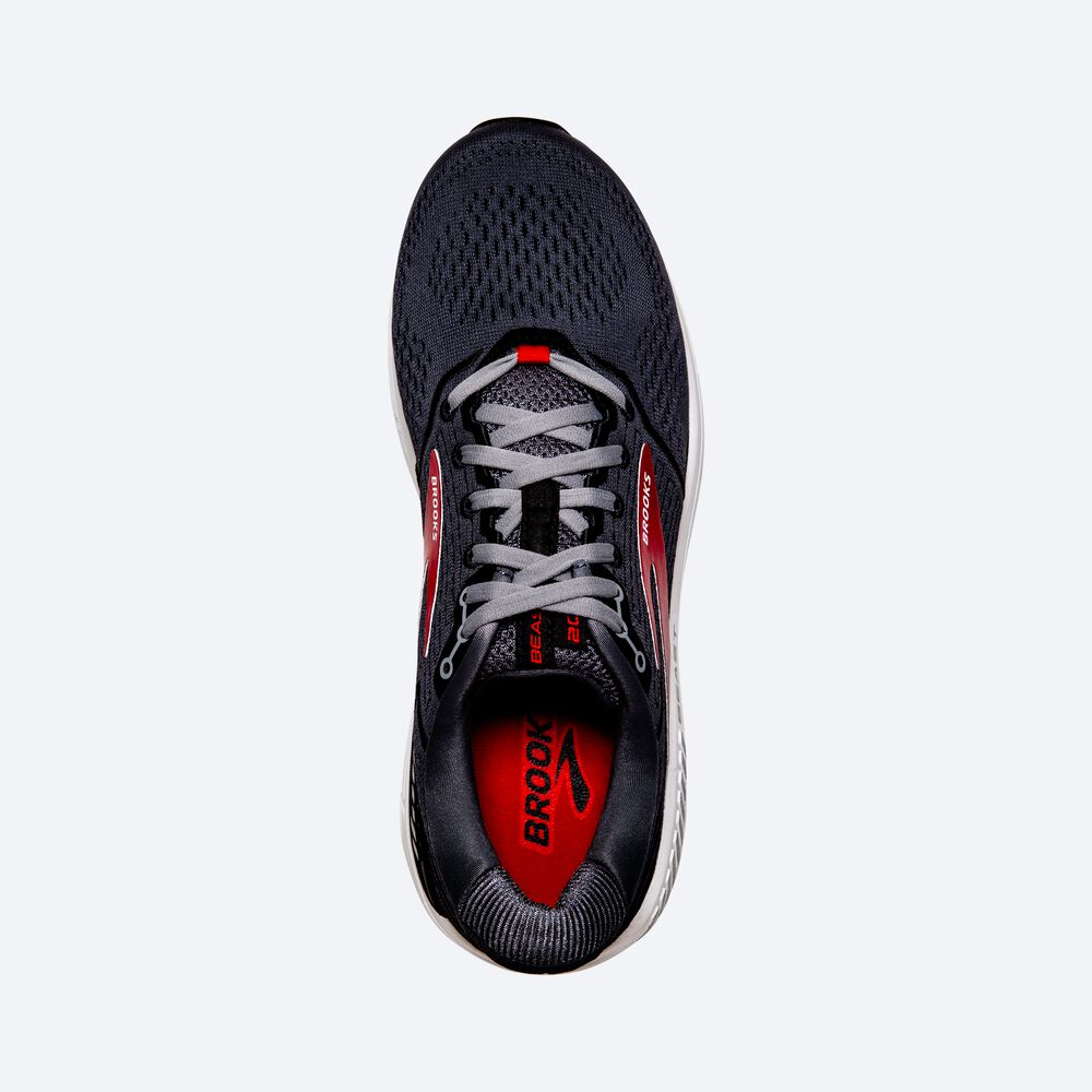 Zapatillas Running Brooks Beast '20 Hombre Negras/Rojas | CR73914