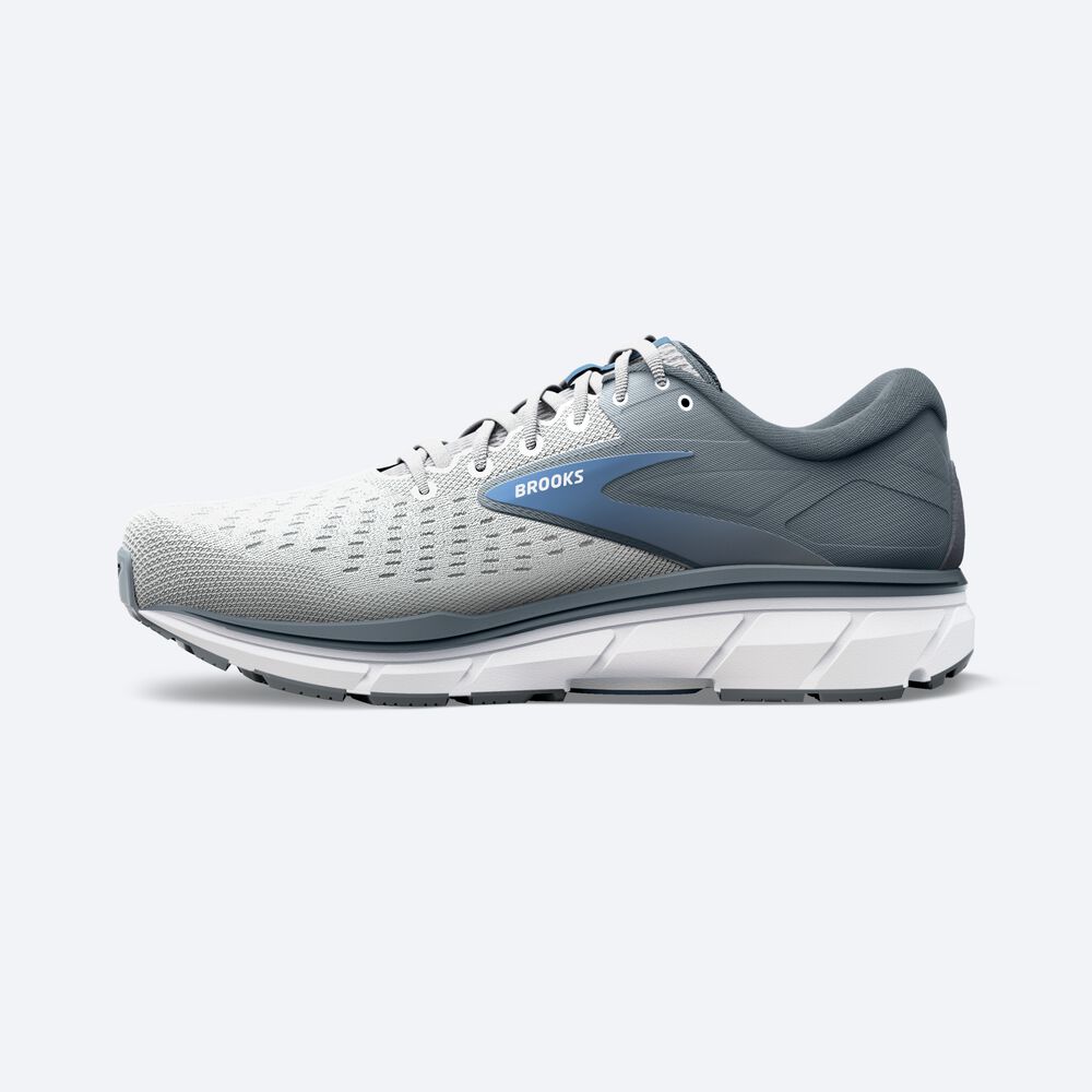 Zapatillas Running Brooks Dyad 11 Mujer Gris/Blancas/Azules | CR71892