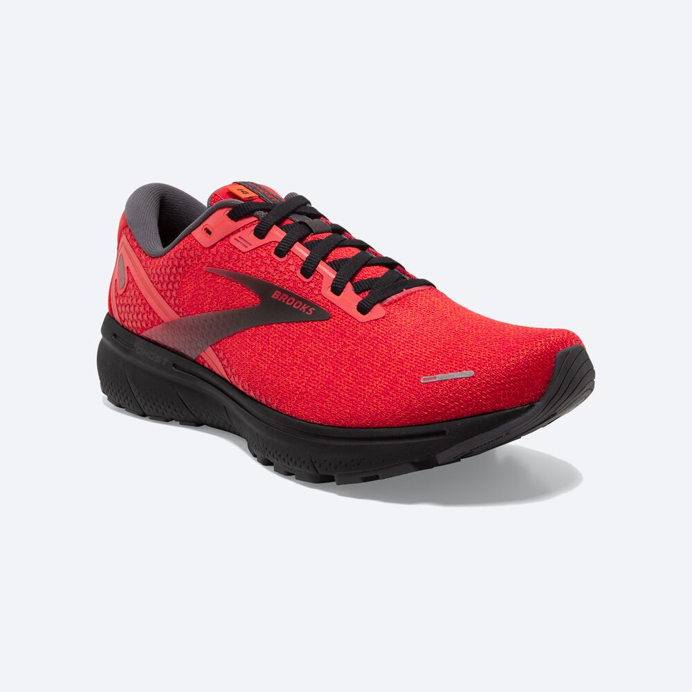 Zapatillas Running Brooks Ghost 14 Hombre Rojas/Rosas/Negras | CR07325