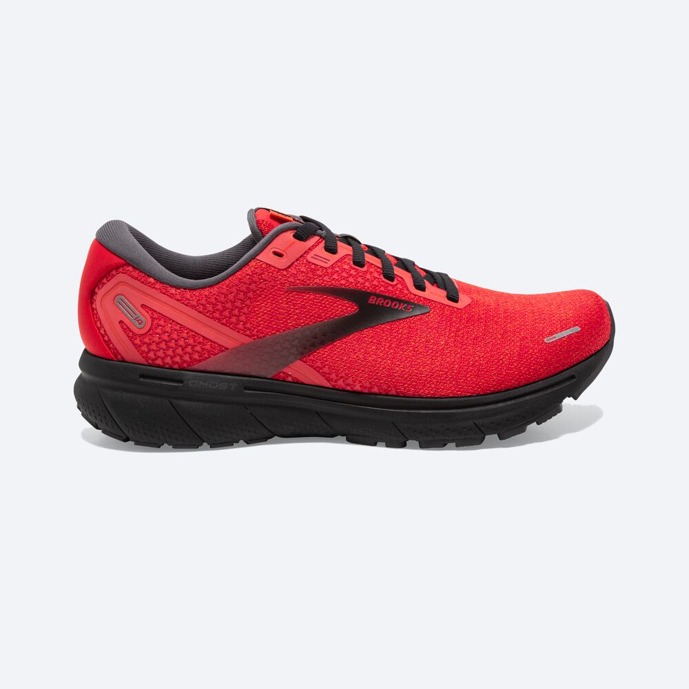 Zapatillas Running Brooks Ghost 14 Hombre Rojas/Rosas/Negras | CR07325