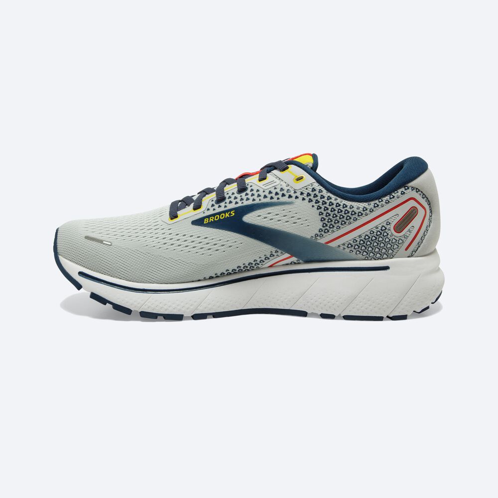 Zapatillas Running Brooks Ghost 14 Hombre Gris/Marrones | CR95834