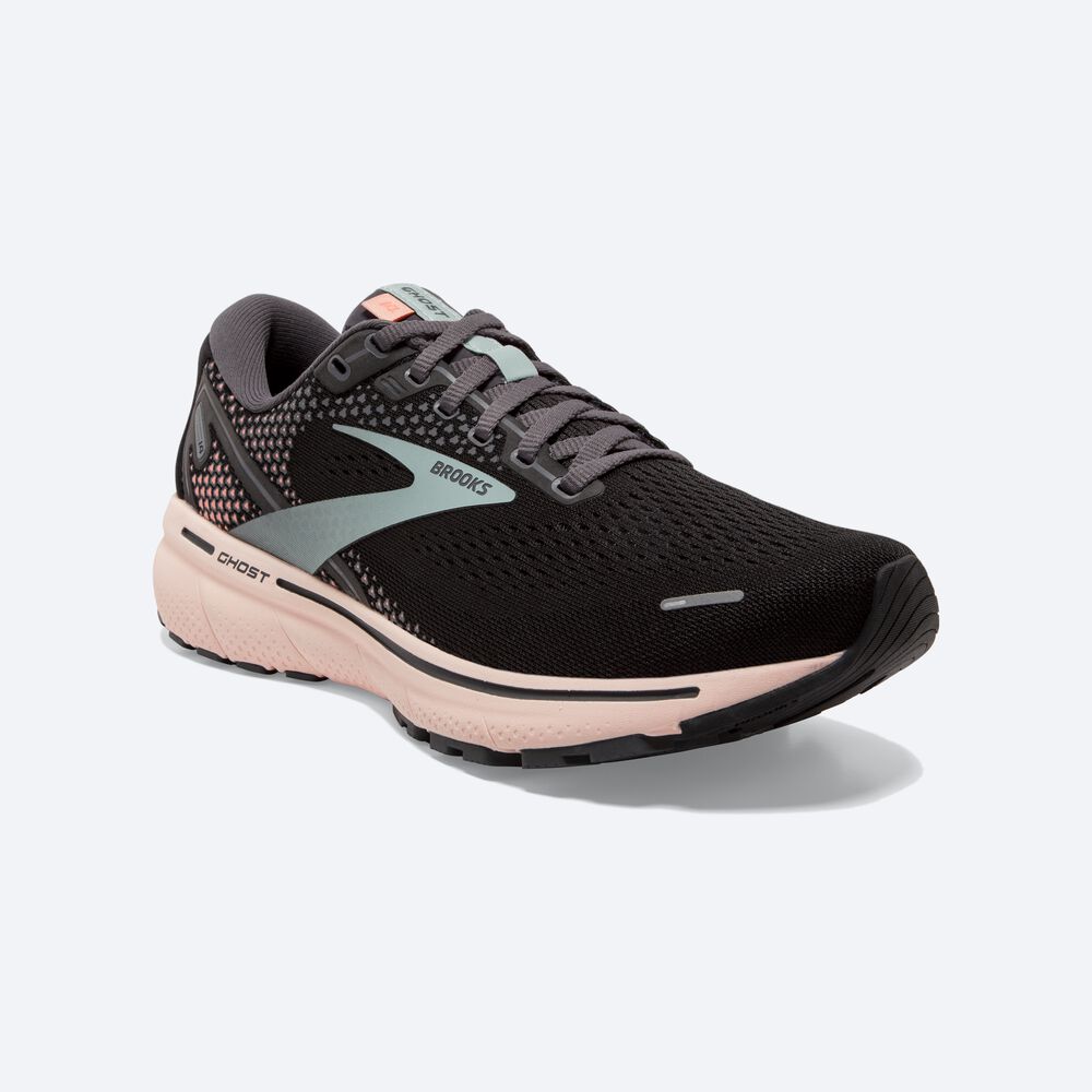 Zapatillas Running Brooks Ghost 14 Mujer Negras | CR61820