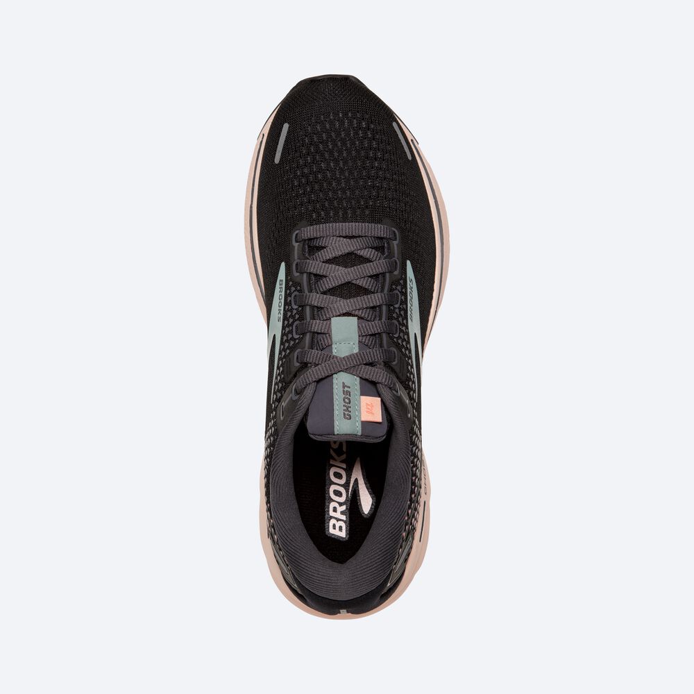 Zapatillas Running Brooks Ghost 14 Mujer Negras | CR61820