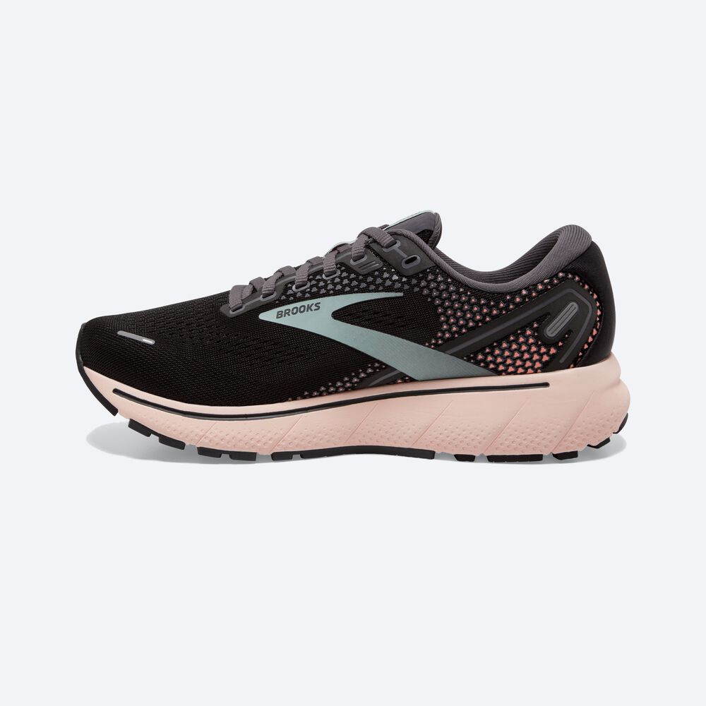 Zapatillas Running Brooks Ghost 14 Mujer Negras | CR61820