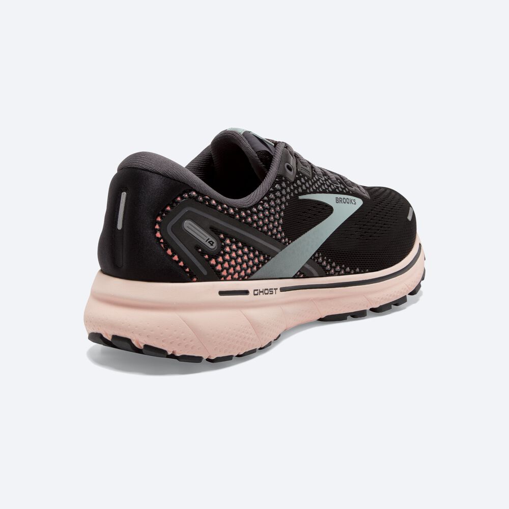 Zapatillas Running Brooks Ghost 14 Mujer Negras | CR61820