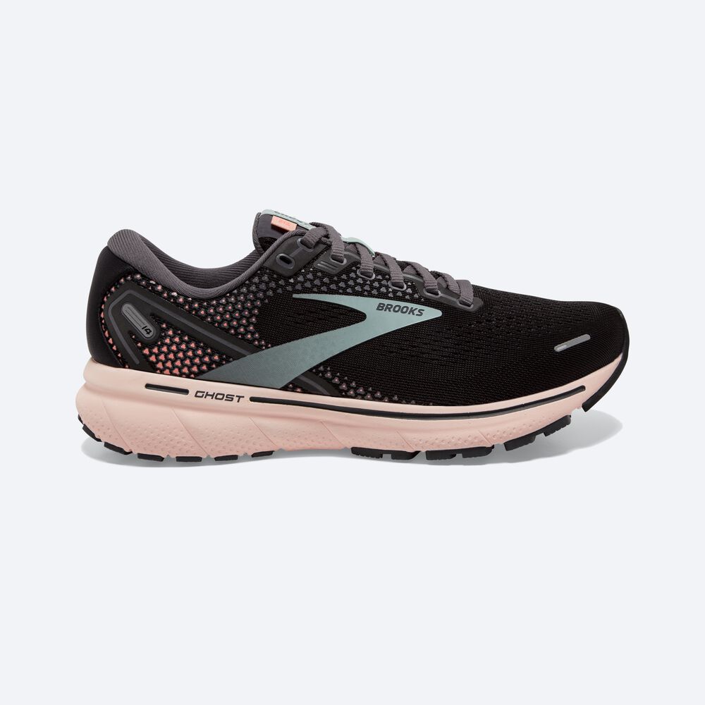 Zapatillas Running Brooks Ghost 14 Mujer Negras | CR61820