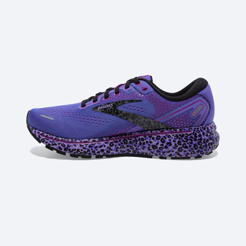 Zapatillas Running Brooks Ghost 14 Mujer Moradas/Negras | CR96247