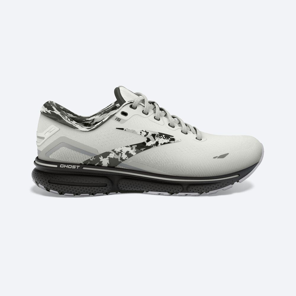 Zapatillas Running Brooks Ghost 15 Hombre Blancas | CR35674