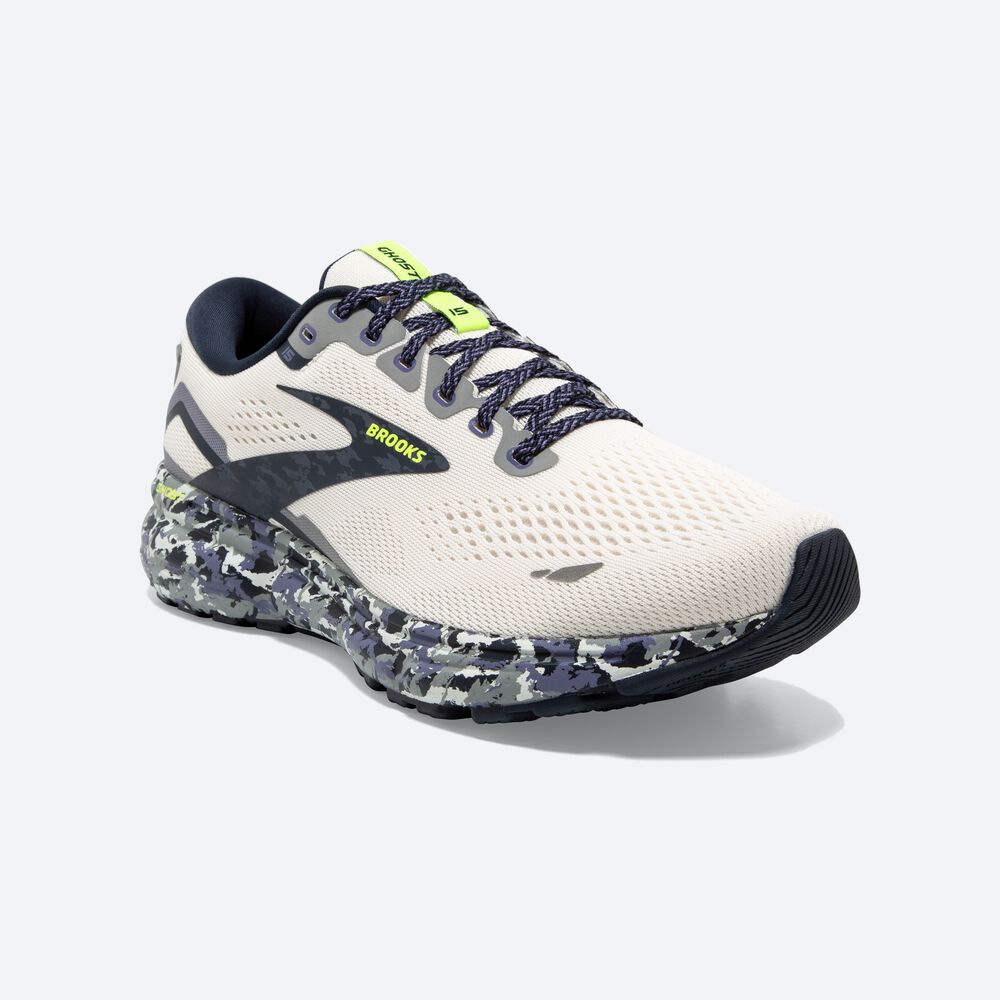 Zapatillas Running Brooks Ghost 15 Mujer Blancas | CR07842