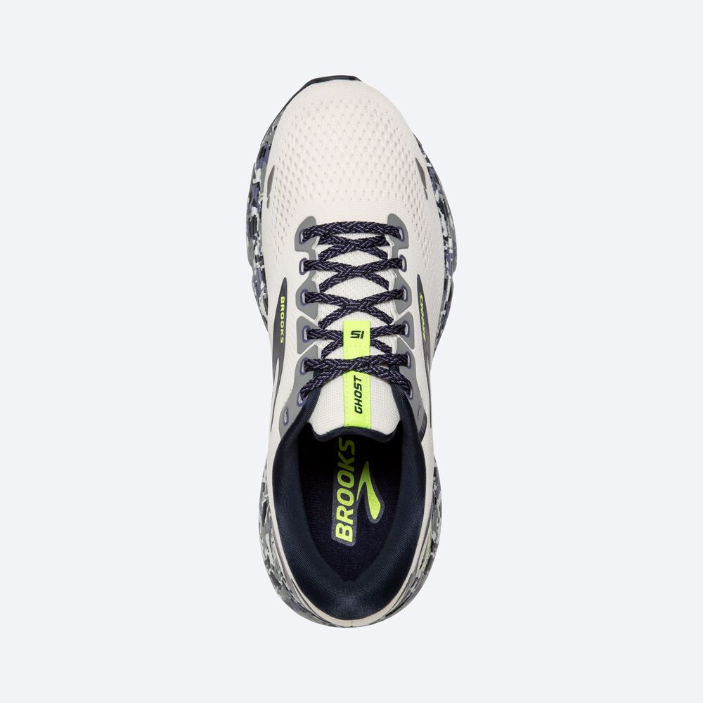 Zapatillas Running Brooks Ghost 15 Mujer Blancas | CR07842