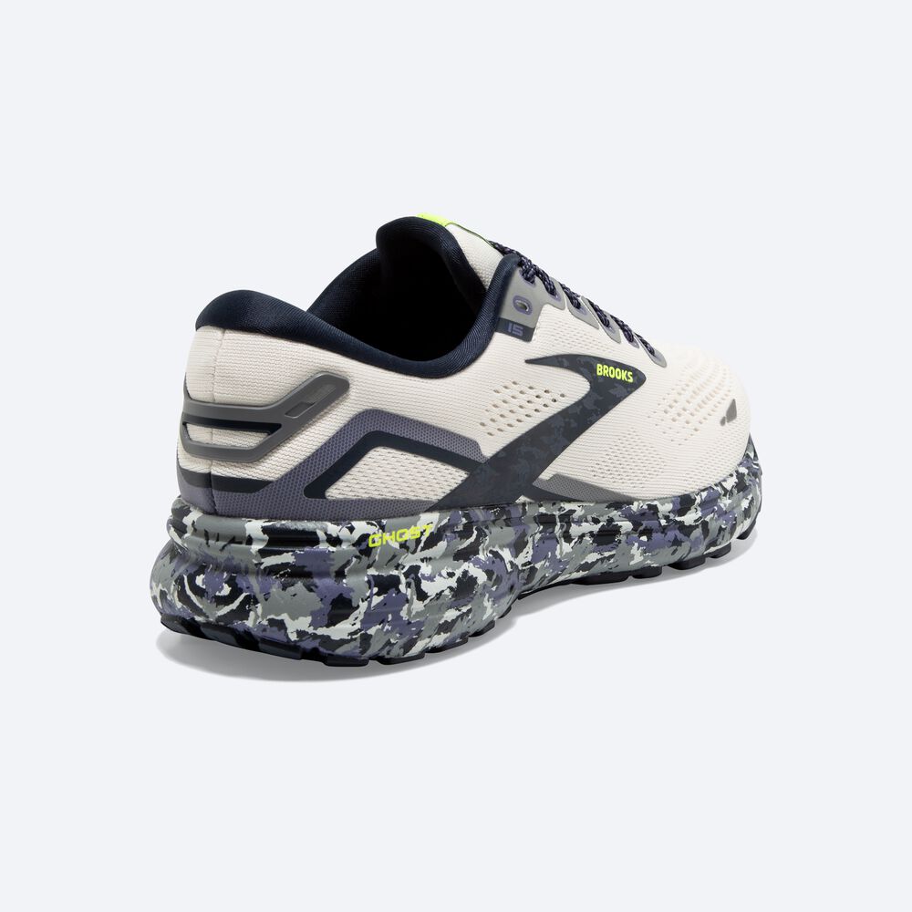 Zapatillas Running Brooks Ghost 15 Mujer Blancas | CR07842