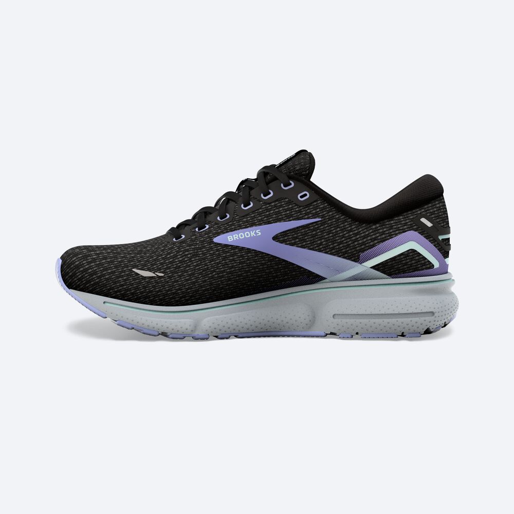 Zapatillas Running Brooks Ghost 15 Mujer Negras | CR42630