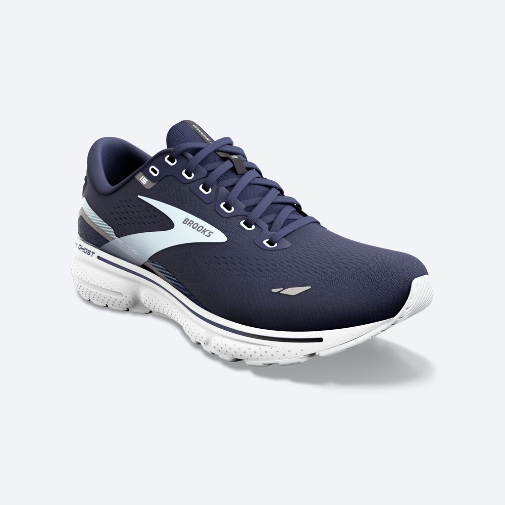 Zapatillas Running Brooks Ghost 15 Mujer Azul Marino | CR61850