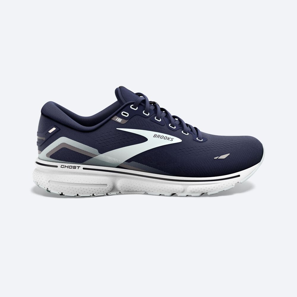 Zapatillas Running Brooks Ghost 15 Mujer Azul Marino | CR61850