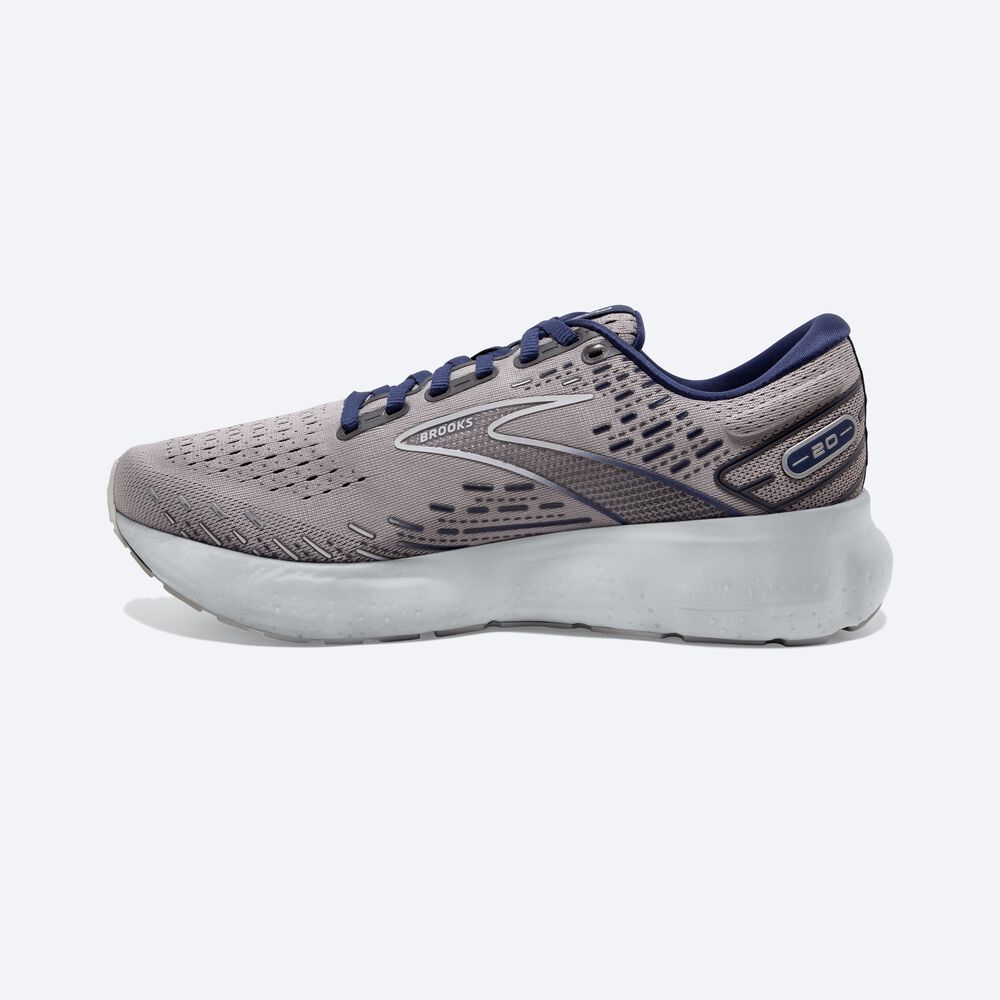 Zapatillas Running Brooks Glycerin 20 Hombre Gris/Azules | CR03289