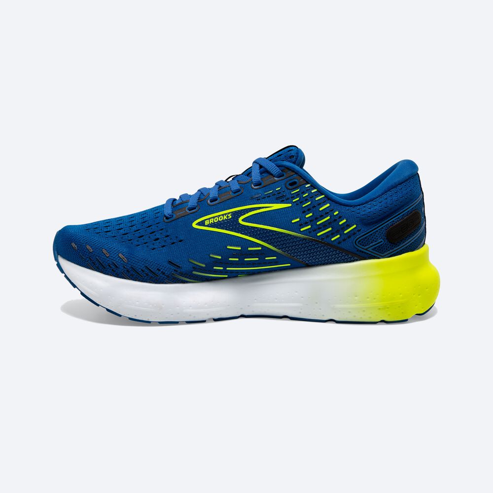 Zapatillas Running Brooks Glycerin 20 Hombre Azules/Blancas | CR12384