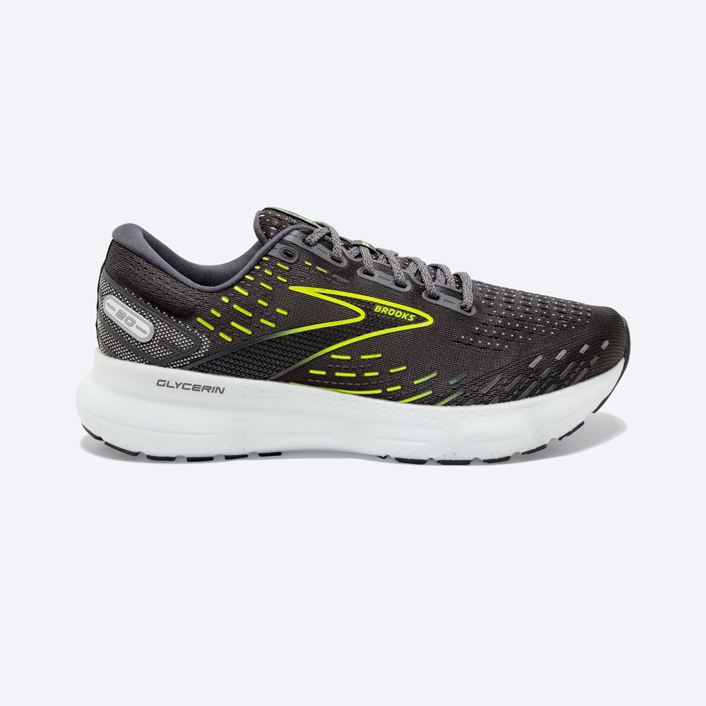 Zapatillas Running Brooks Glycerin 20 Hombre Blancas | CR18435