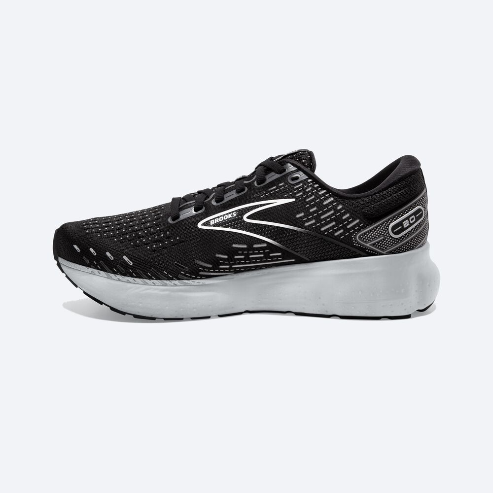 Zapatillas Running Brooks Glycerin 20 Hombre Negras/Blancas | CR53871