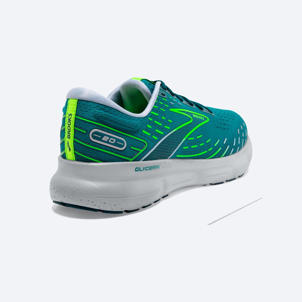 Zapatillas Running Brooks Glycerin 20 Hombre Verde | CR82903