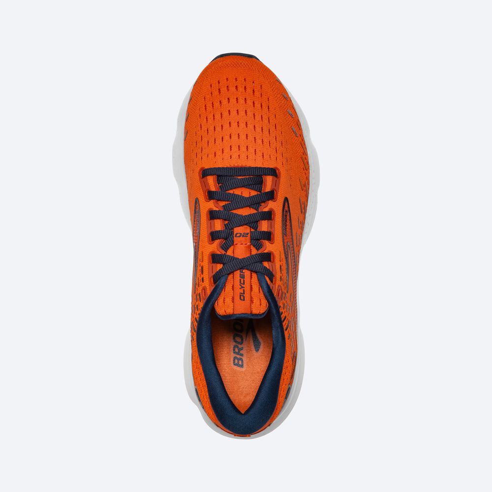 Zapatillas Running Brooks Glycerin 20 Hombre Naranjas/Marrones | CR98021