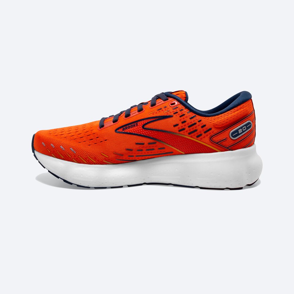 Zapatillas Running Brooks Glycerin 20 Hombre Naranjas/Marrones | CR98021