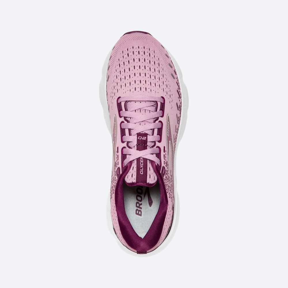 Zapatillas Running Brooks Glycerin 20 Mujer Moradas/Gris | CR02596