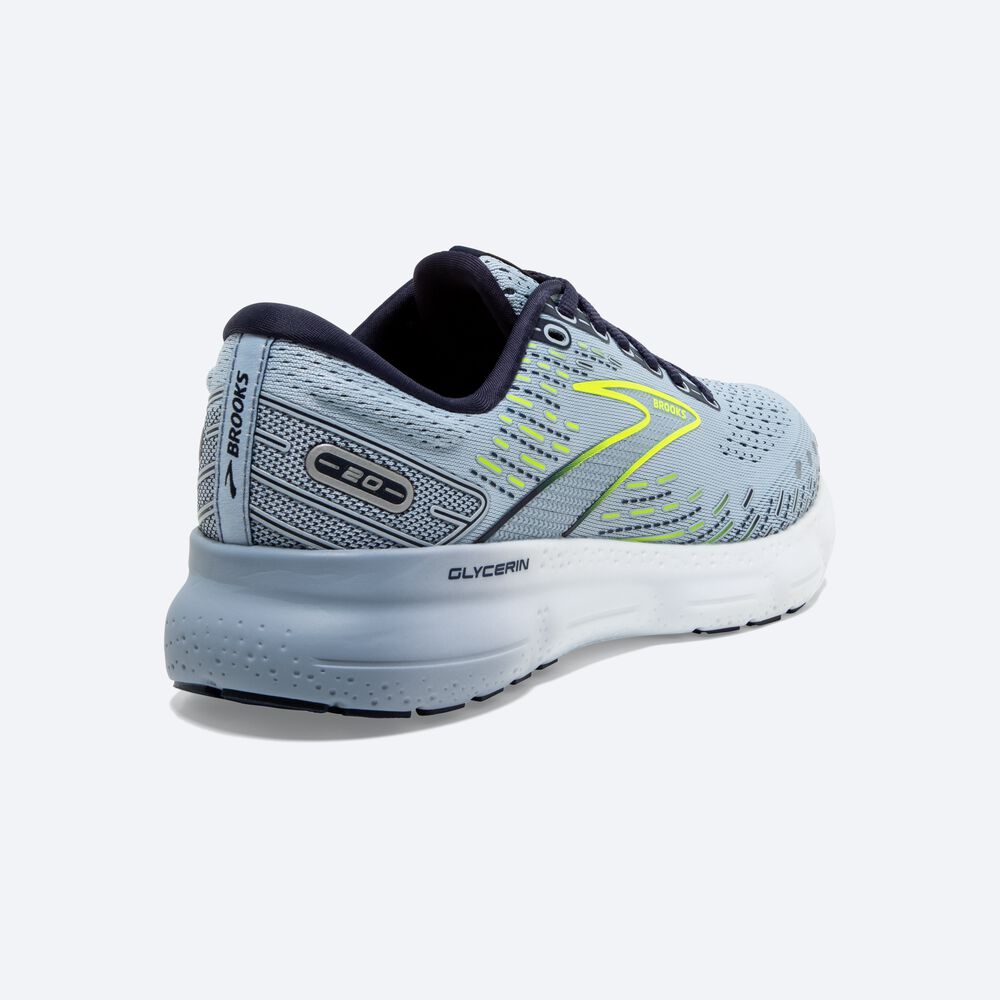 Zapatillas Running Brooks Glycerin 20 Mujer Azules Claro/Azul Marino | CR15903