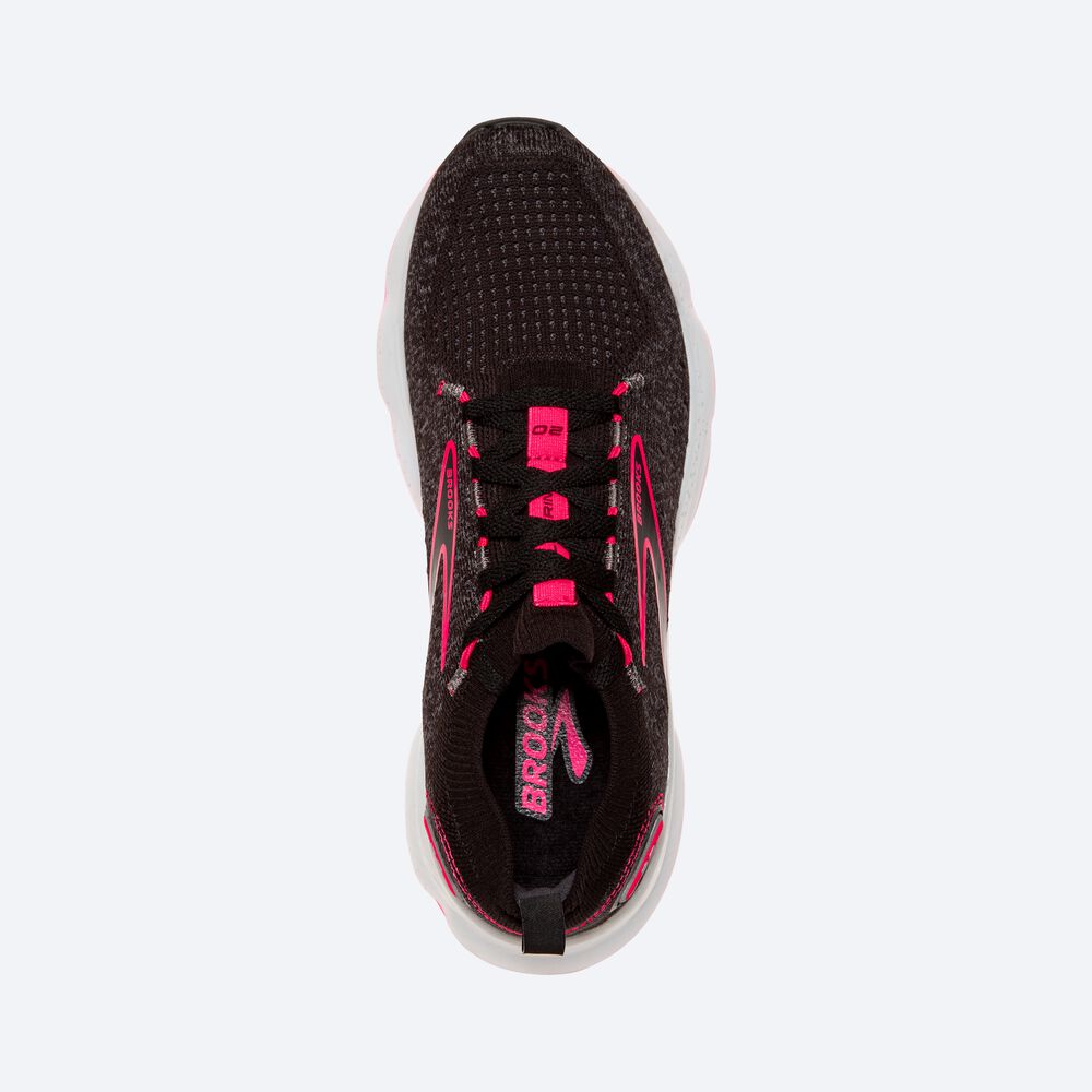 Zapatillas Running Brooks Glycerin StealthFit 20 Mujer Negras/Rosas | CR14356