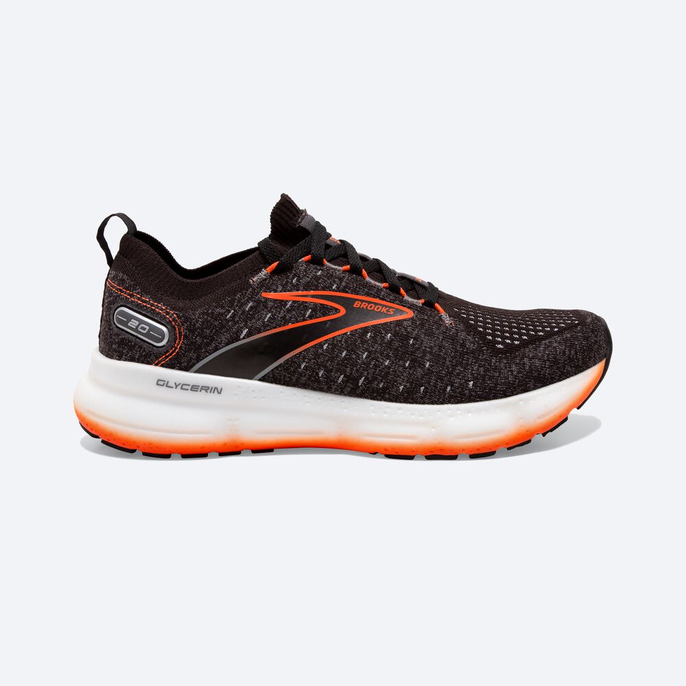 Zapatillas Running Brooks Glycerin StealthFit 20 Hombre Negras | CR29134