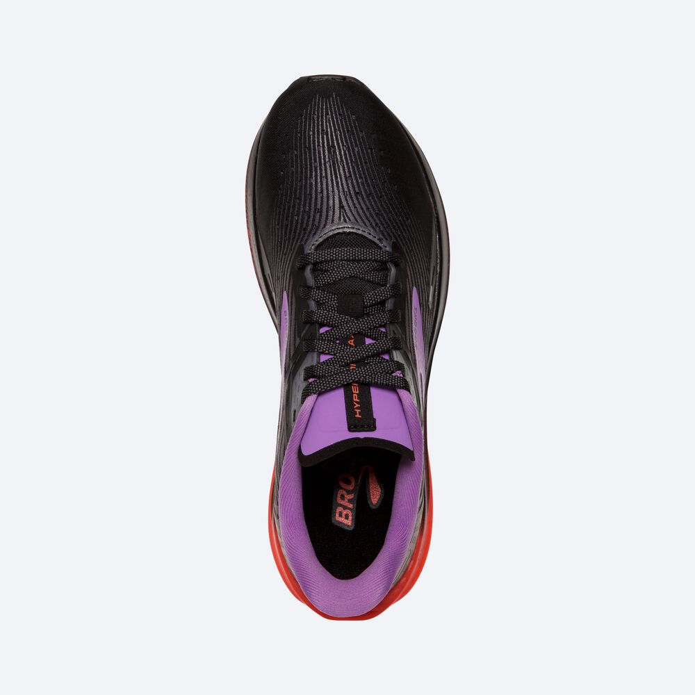 Zapatillas Running Brooks Hyperion Max Mujer Negras/Flores | CR04963