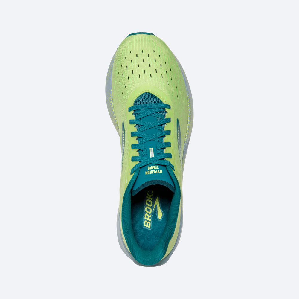 Zapatillas Running Brooks Hyperion Tempo Hombre Verde/Azules | CR09872