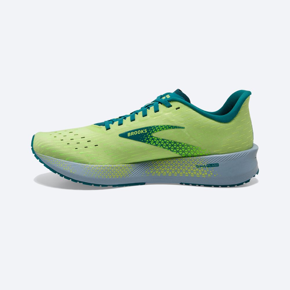 Zapatillas Running Brooks Hyperion Tempo Hombre Verde/Azules | CR09872