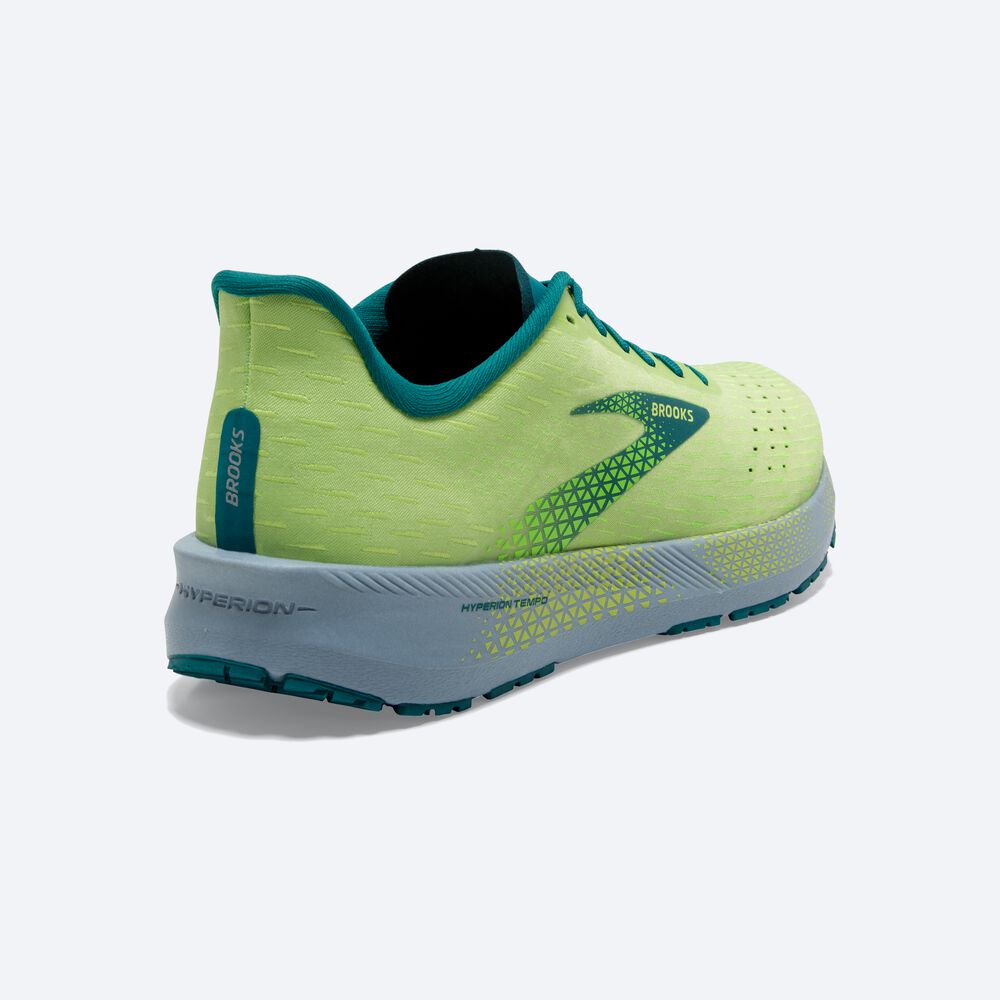 Zapatillas Running Brooks Hyperion Tempo Hombre Verde/Azules | CR09872