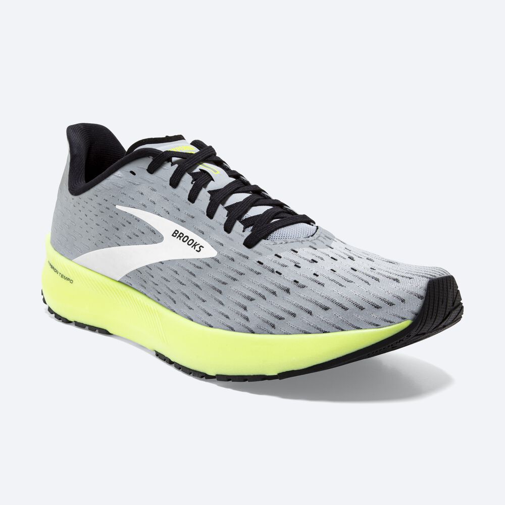 Zapatillas Running Brooks Hyperion Tempo Hombre Gris/Negras | CR32649